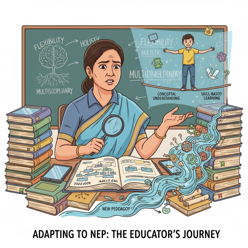 Teacher facing challenges in implementing National Education Policy (NEP) in K12 education
