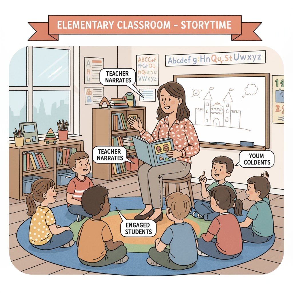 Storytelling in education for identity transformation and teaching methods