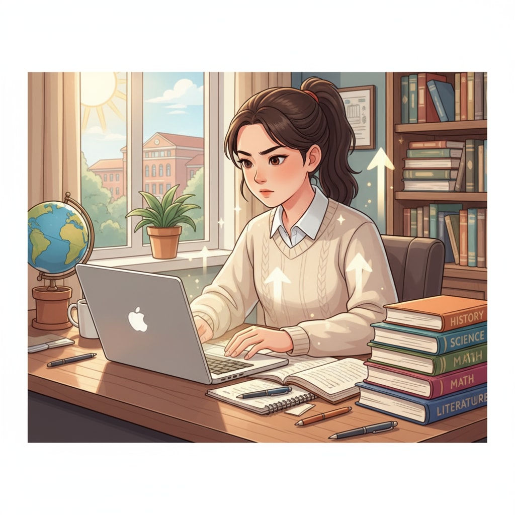 A determined young person ready to embark on the journey of returning to learning after educational interruptions and academic setbacks