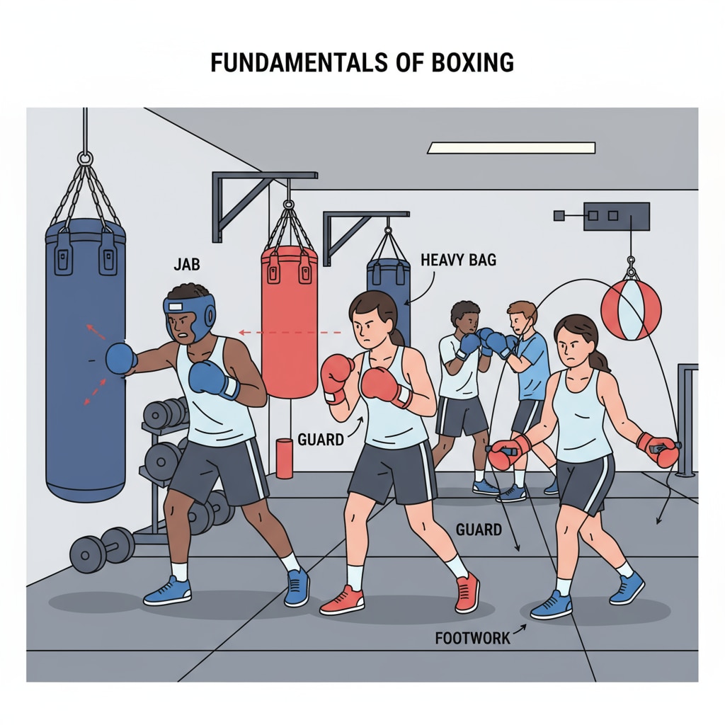 Boxing practice as an extracurricular activity for college-bound students