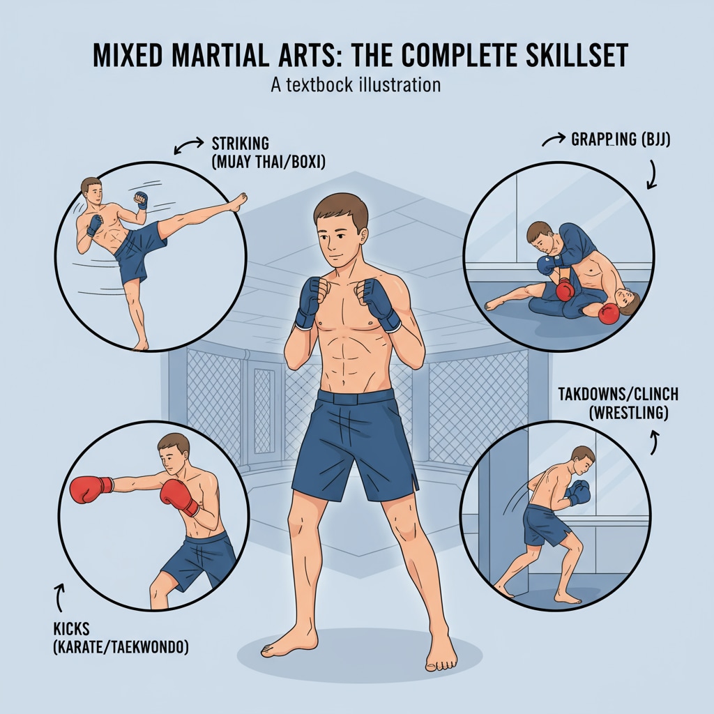 MMA training as an extracurricular activity influencing college applications
