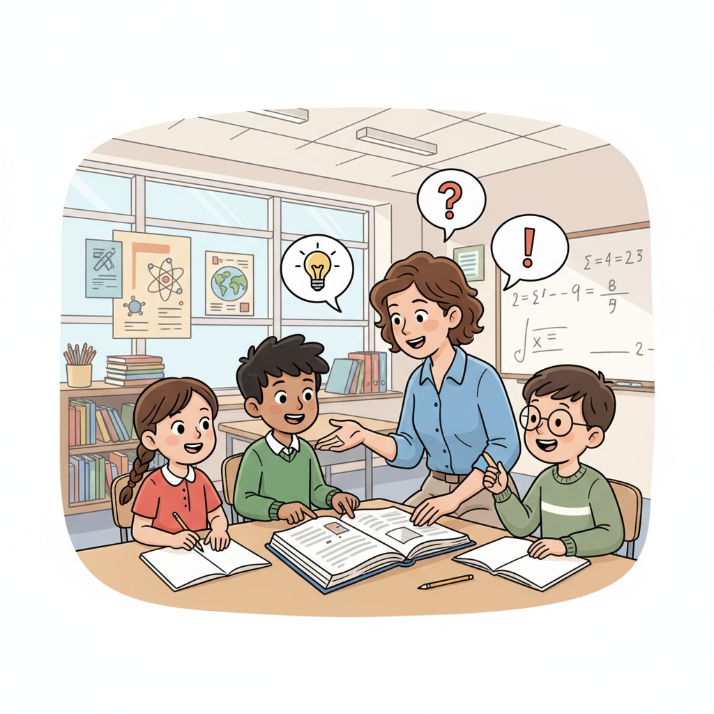 A teacher communicating effectively with students for interview preparation and short-term skill improvement
