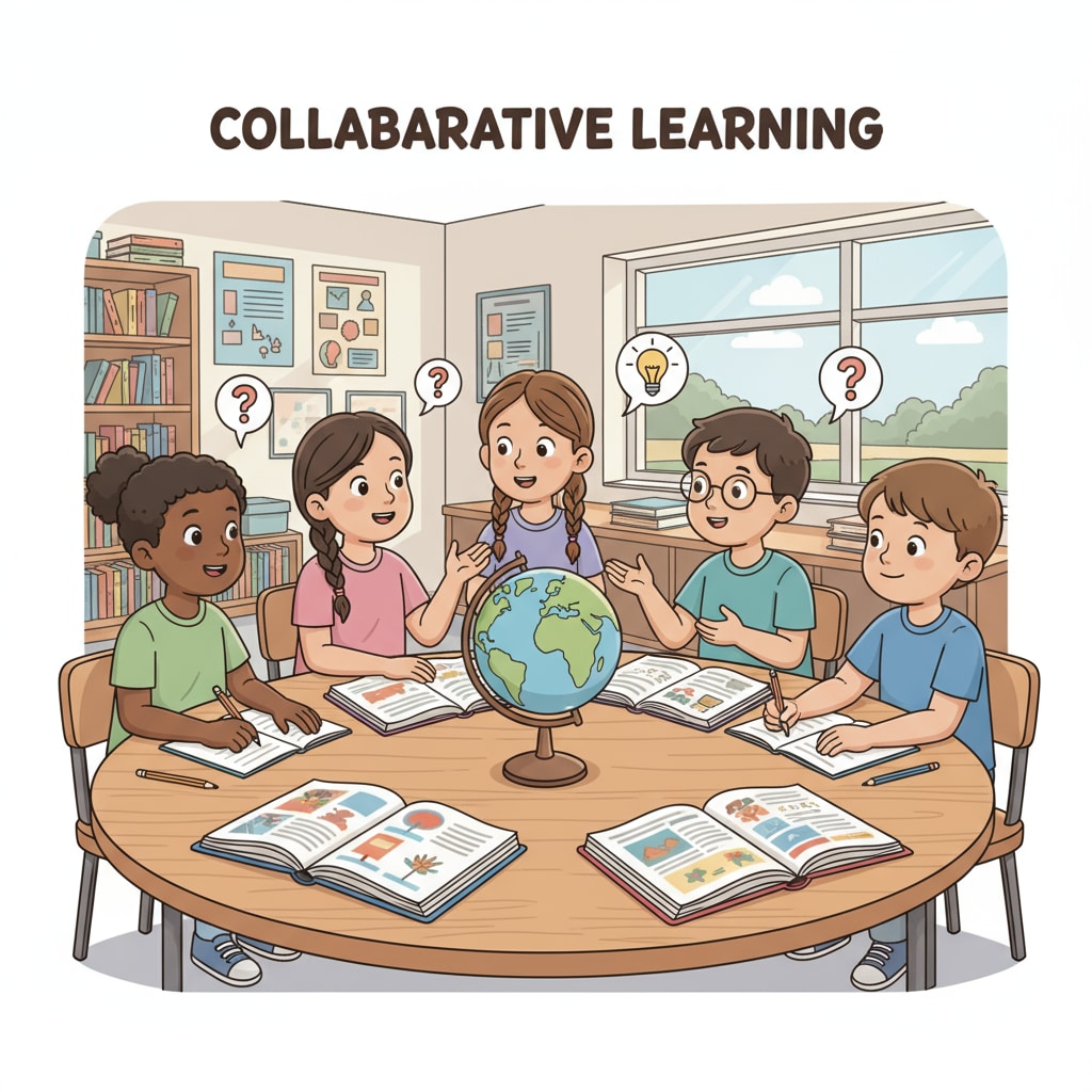 K12 students engaged in group study for better exam preparation
