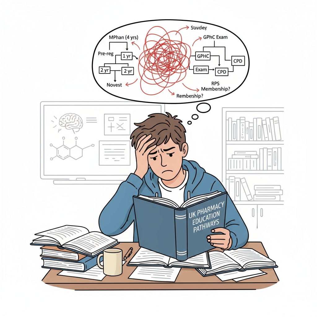 A student's reaction to the lack of postgraduate entry options in UK pharmacy education