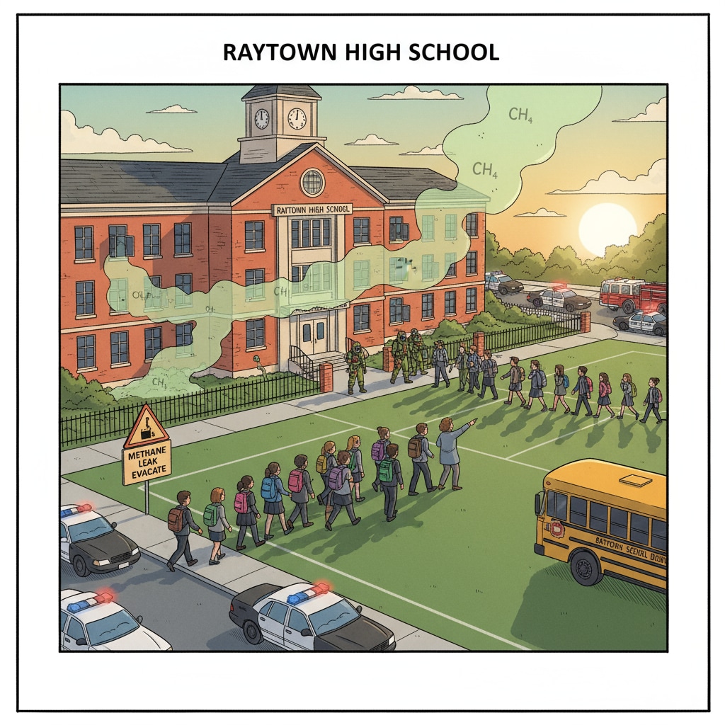 Students evacuated from Raytown school because of methane leak
