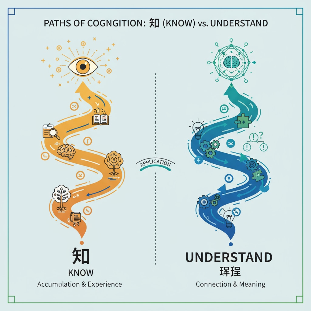 Visual representation of thinking patterns influenced by 