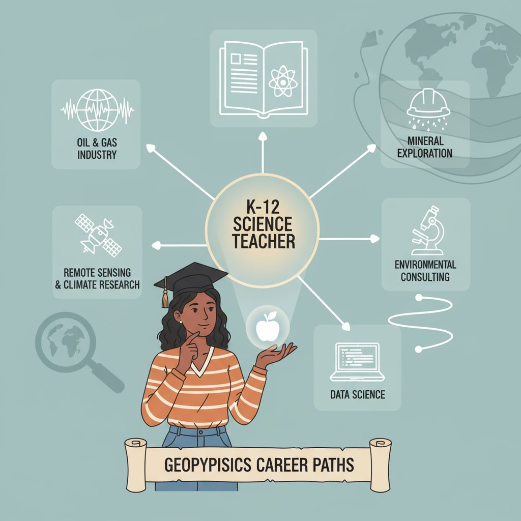 Geophysics graduate exploring career options in K12 education