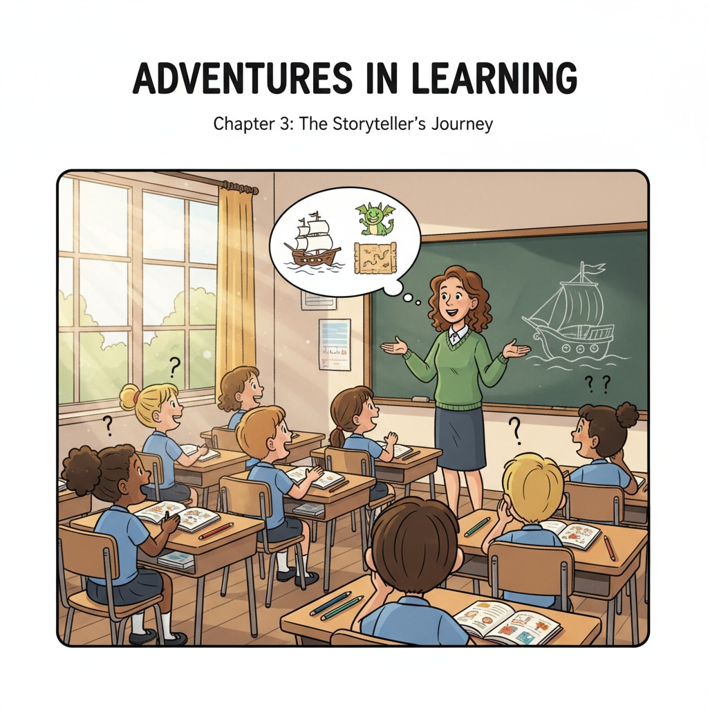 Storytelling in K12 education to facilitate identity change