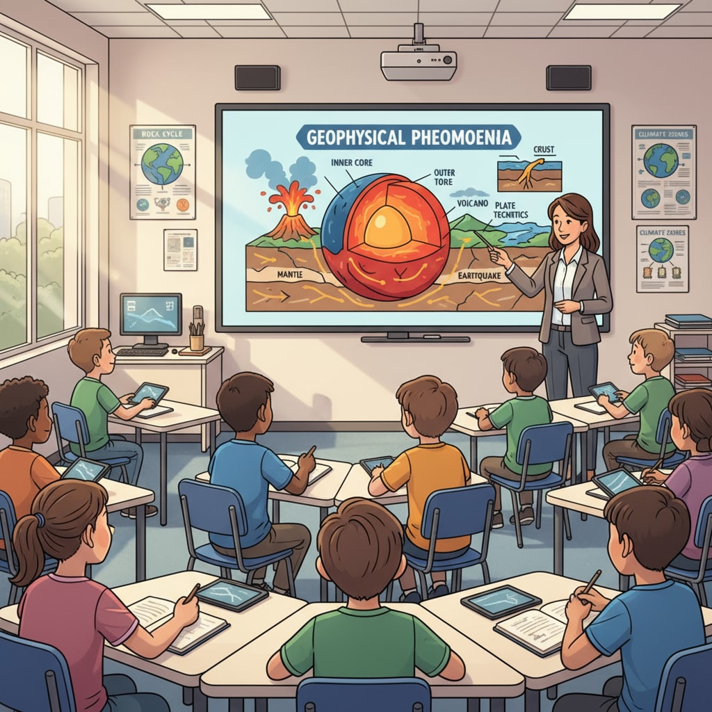 Geophysics learning in a K12 classroom as a solution to employment dilemmas