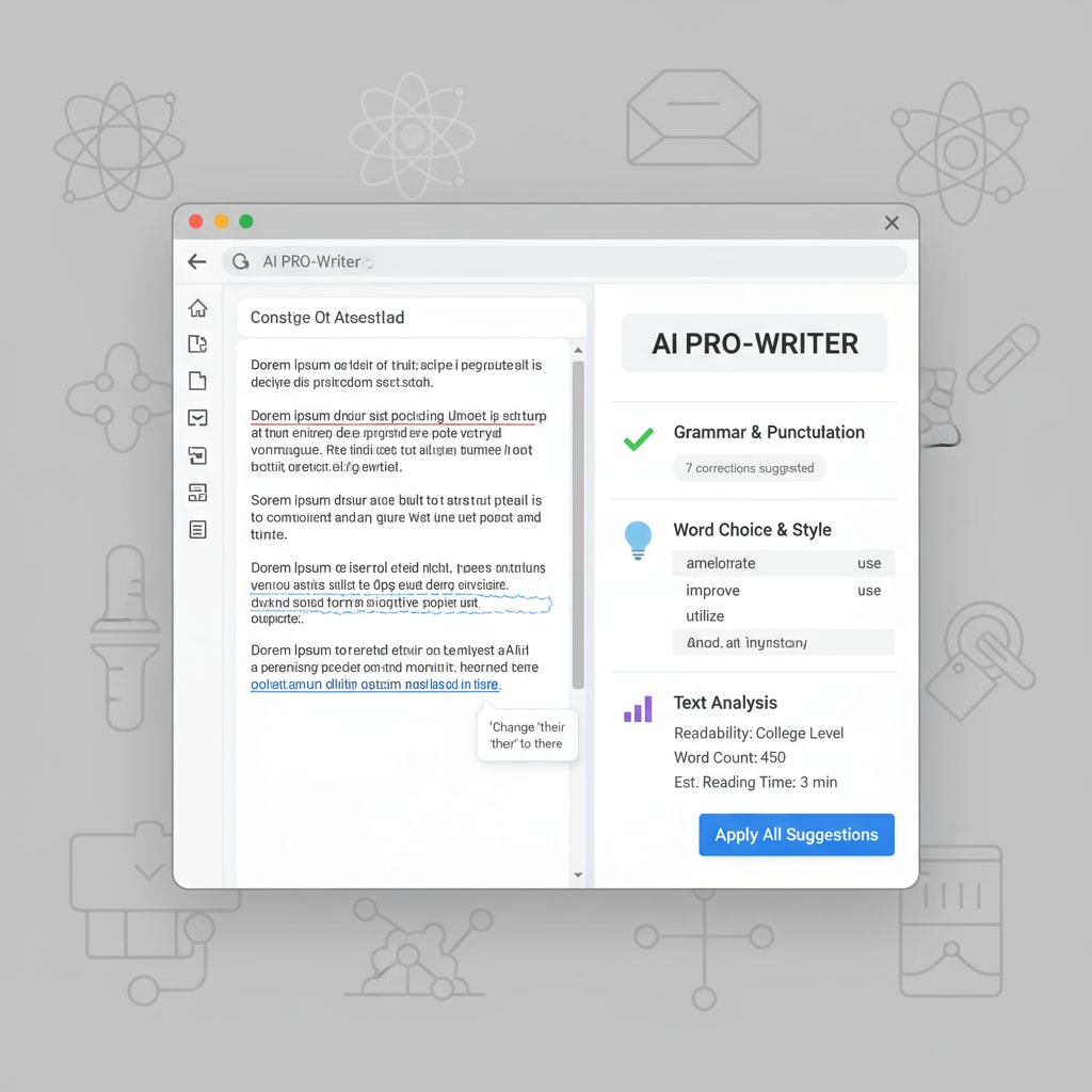 Interface of an AI writing tool contributing to teaching transformation and writing skills improvement