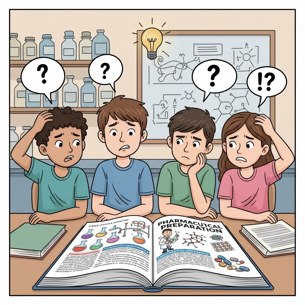 Students in UK K12 classroom struggling with pharmaceutical science preparation