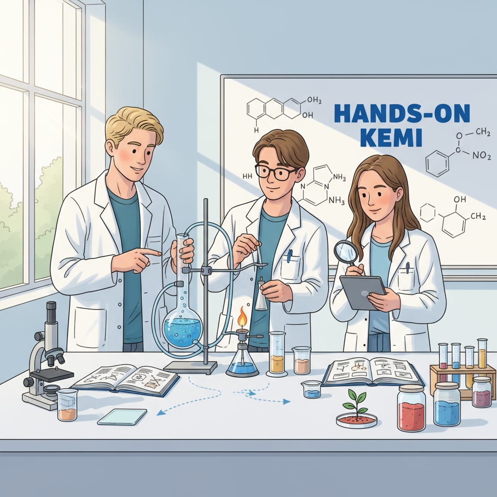 Hands-on learning in a Swedish educational setting related to educational technology, digital teaching, and traditional teaching methods