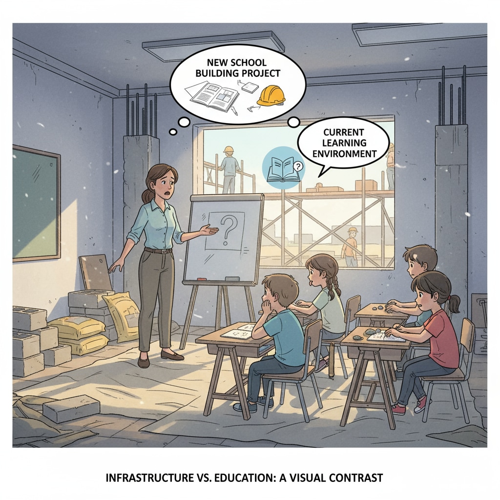 School construction during an education funding crisis involving education bonds, OSCIM grants, and school funds