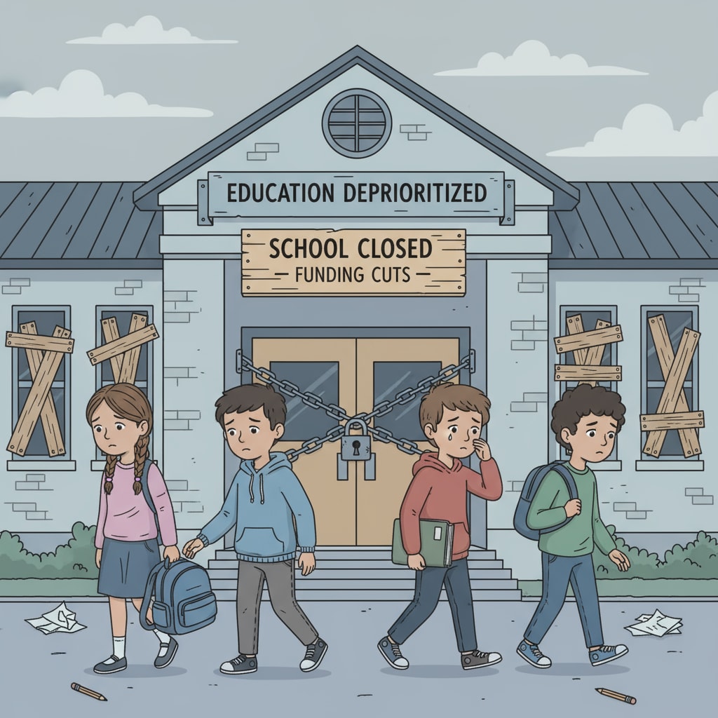 Students affected by school closures related to education bonds, OSCIM grants, and school funds