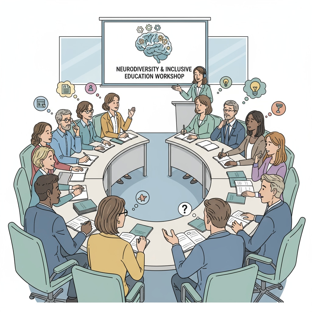 Educators attending a workshop on neurodiversity and inclusive education for system reform