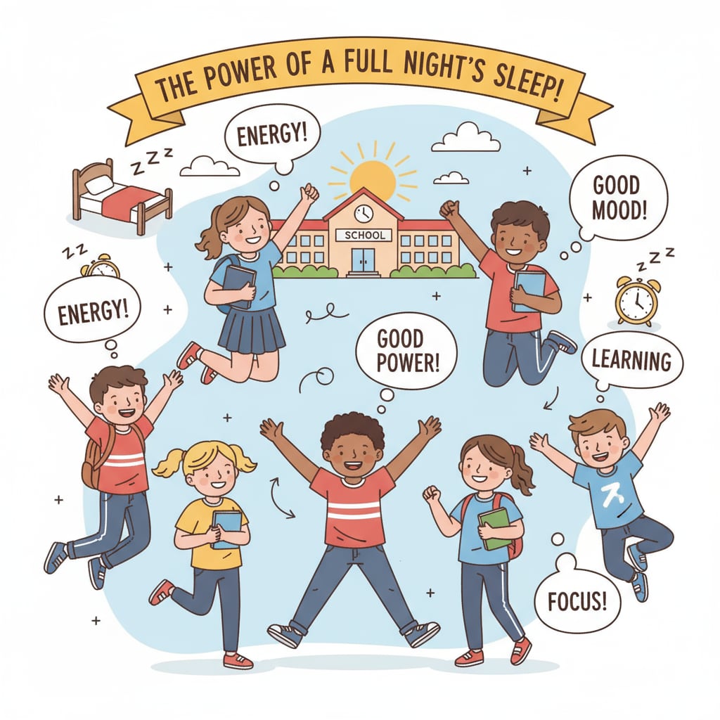 K12 students benefiting from good sleep in relation to mental health and school stress