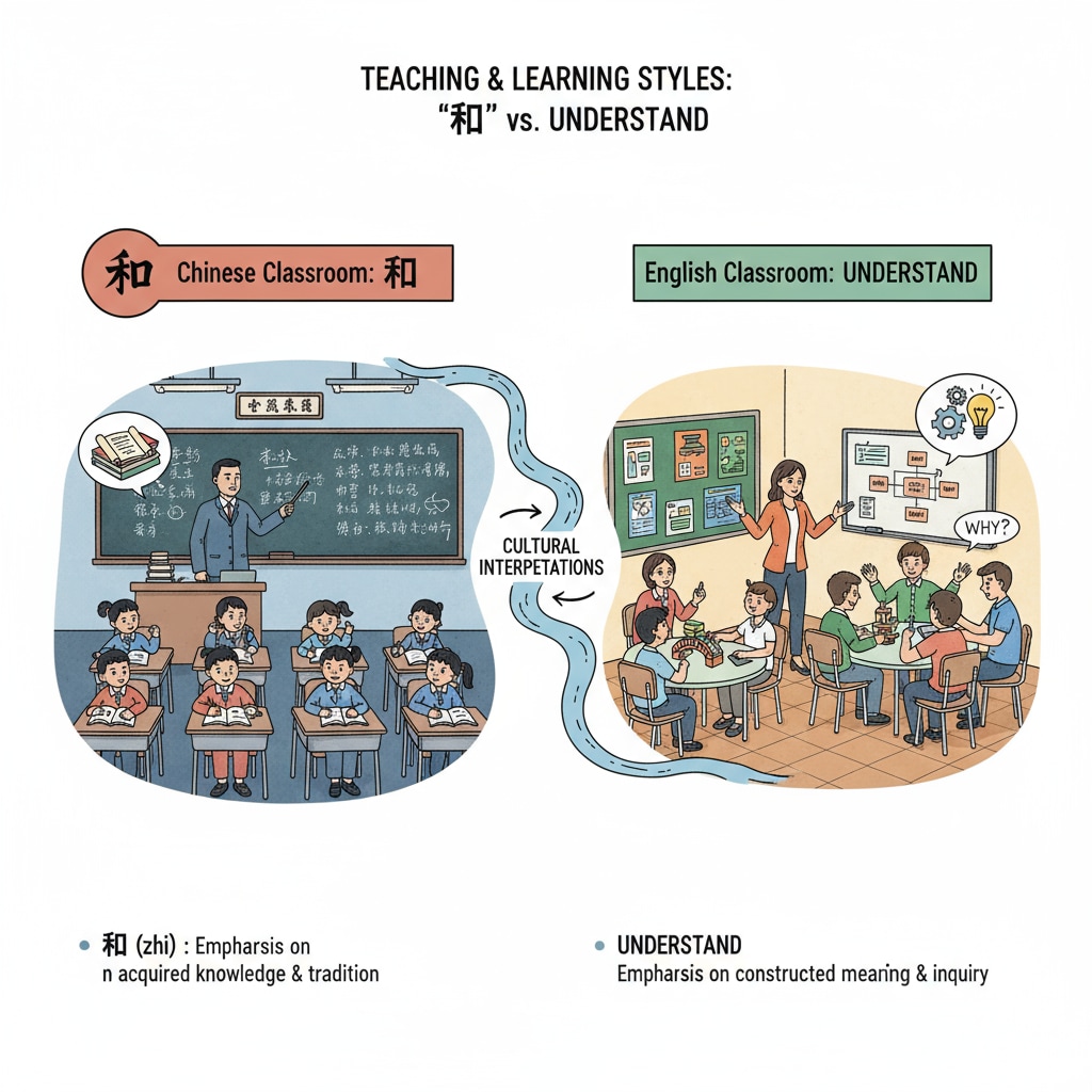 Classroom scenes reflecting the influence of 