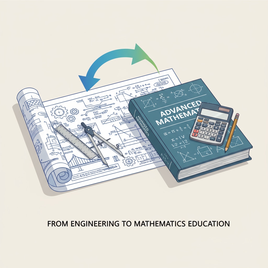 Engineering to Math Education Transition Symbol