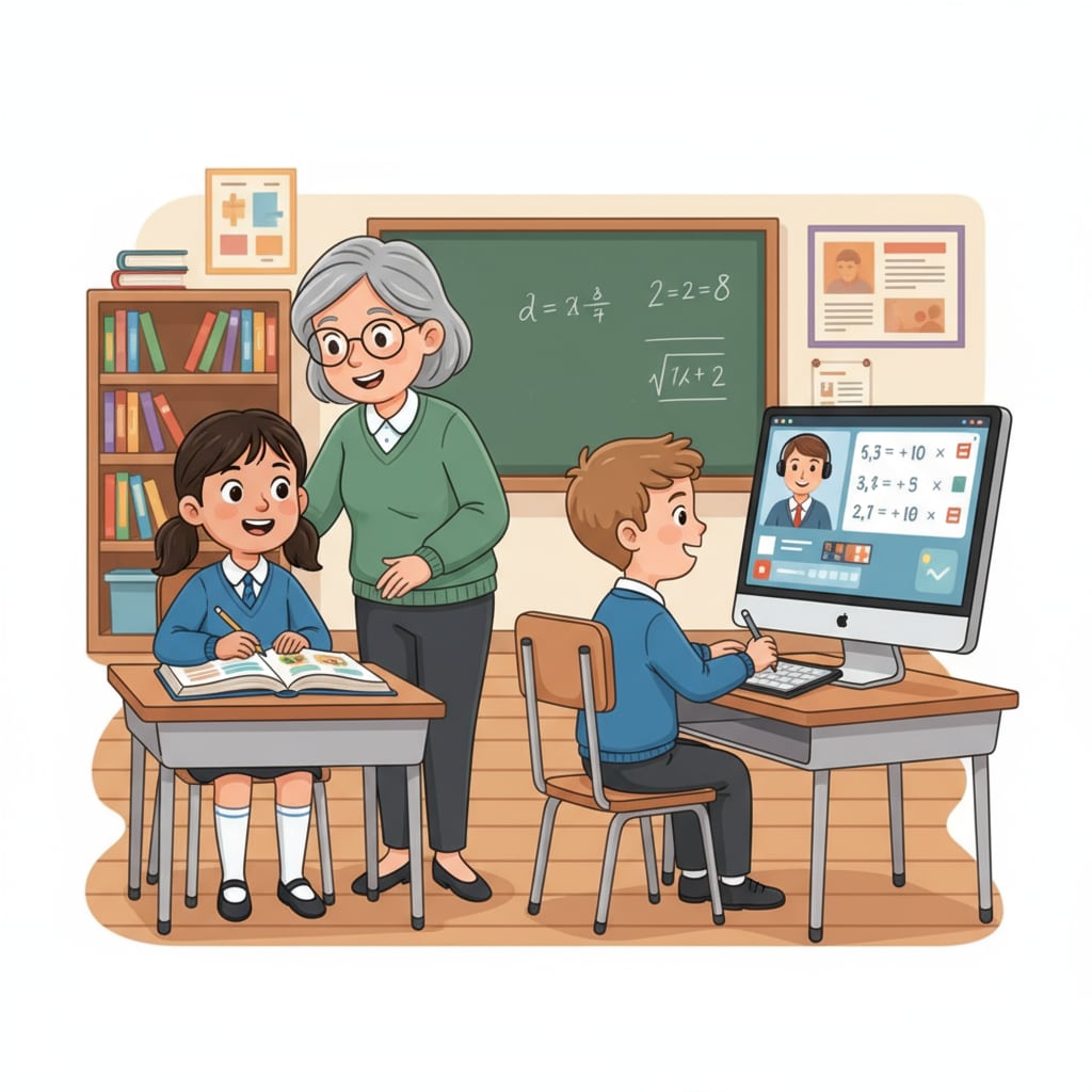 A comparison of offline and online K-12 tutoring scenarios, related to parents' trust in different tutoring methods.