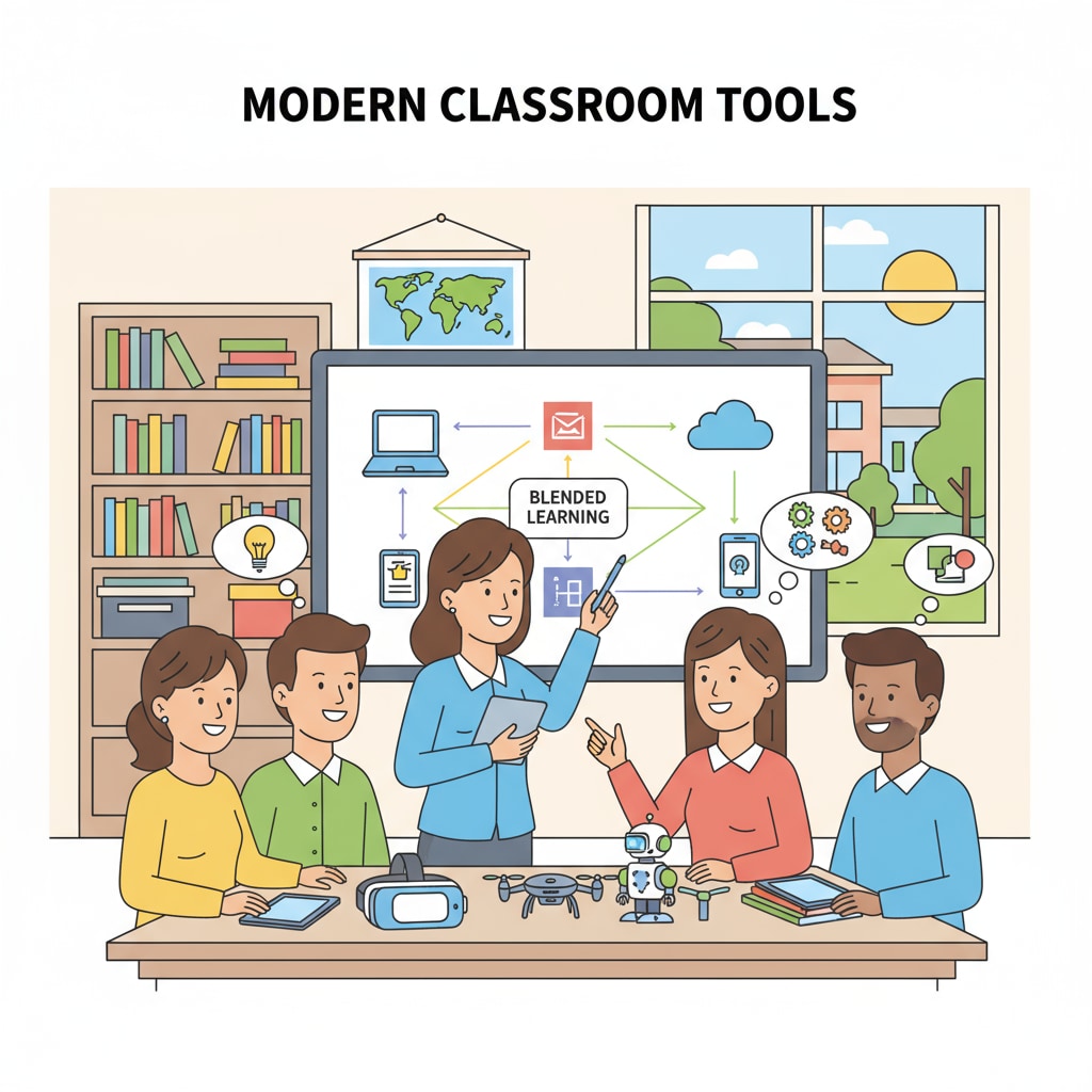 Demonstration of educational technology for non-teaching career development in K12