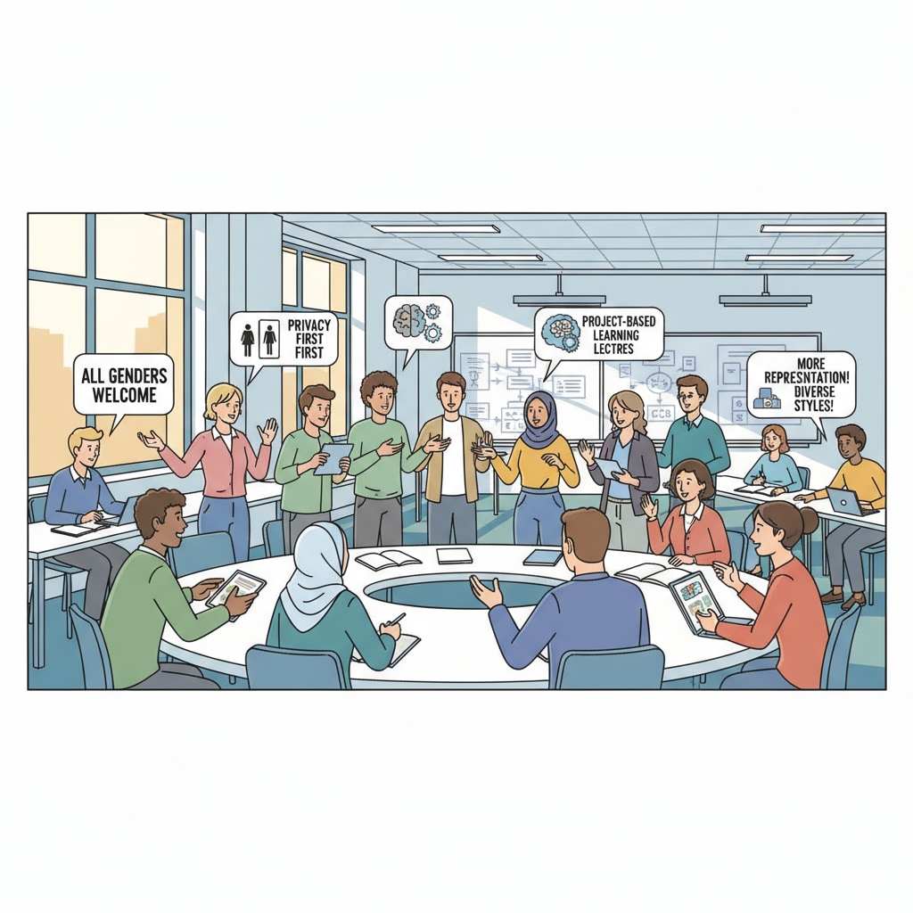 Classroom discussion on Fairfax County school bathroom gender policy