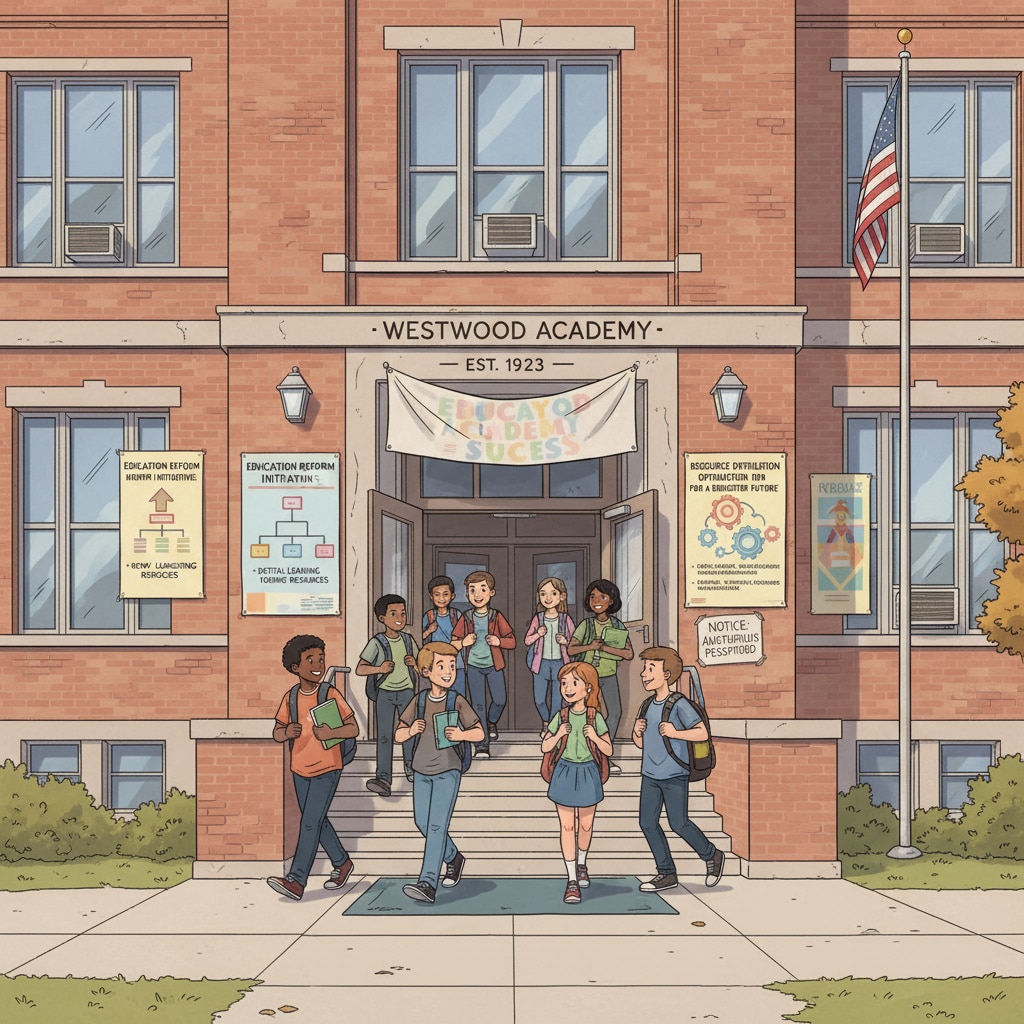 Students entering a public school during a time of resource reallocation between public and charter schools
