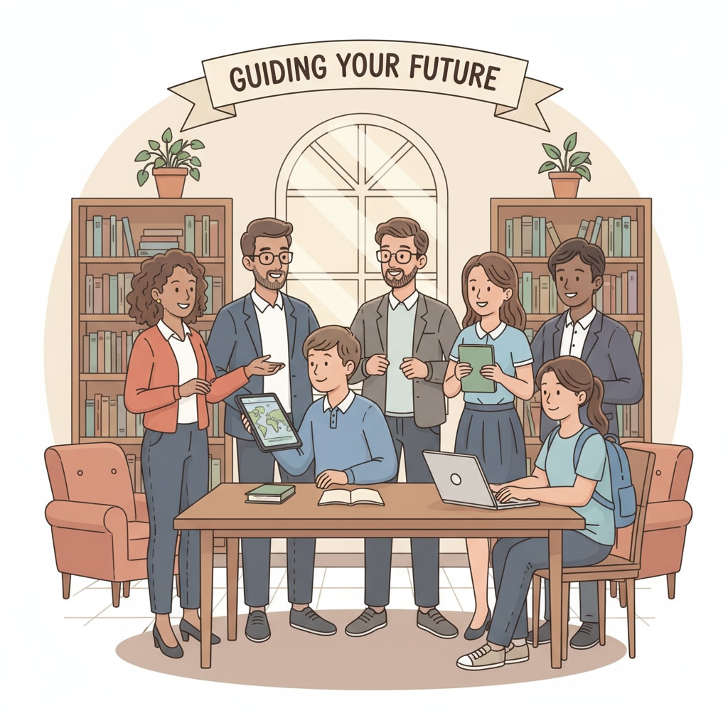School advisors providing support in the education system