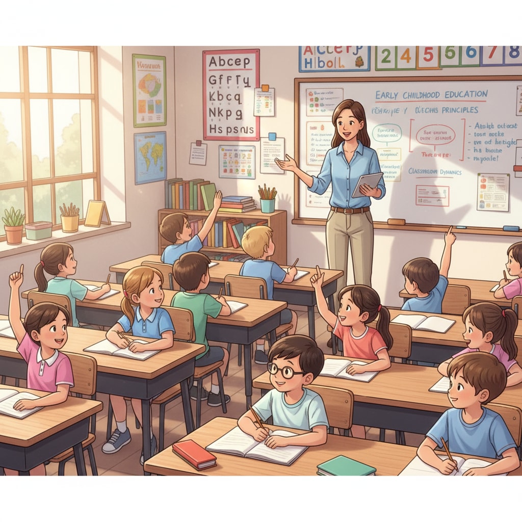 A young teacher in the classroom, an important part of educational profession, system reform, and teacher development journey