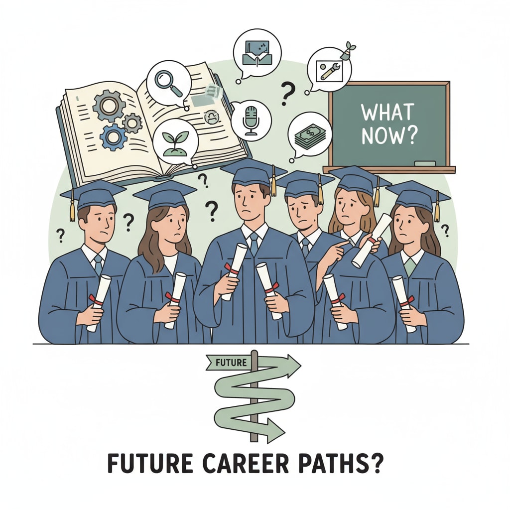 Fresh graduates facing career planning dilemmas of master's education and employment choices