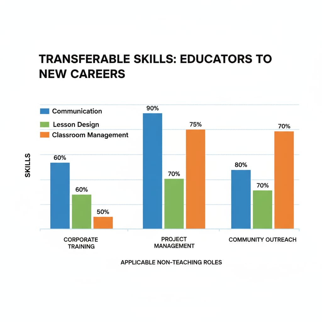 Transferable skills of educational professionals for non-teaching positions