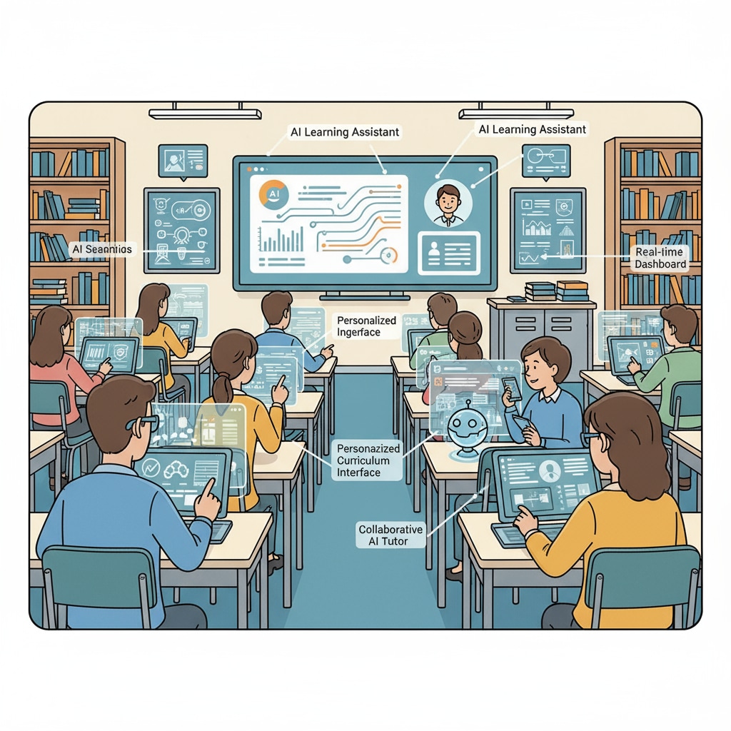AI-Powered Educational Tools in a University Classroom