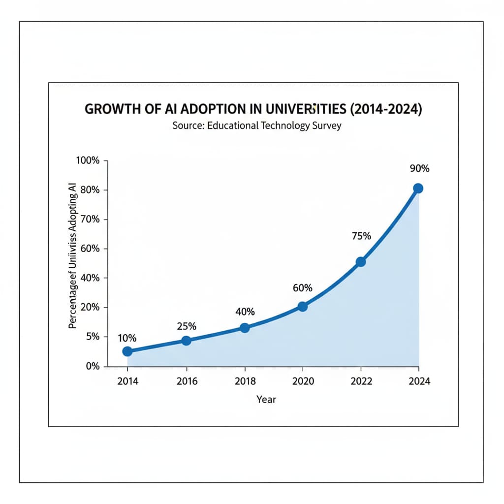 Growth of AI Adoption in Universities