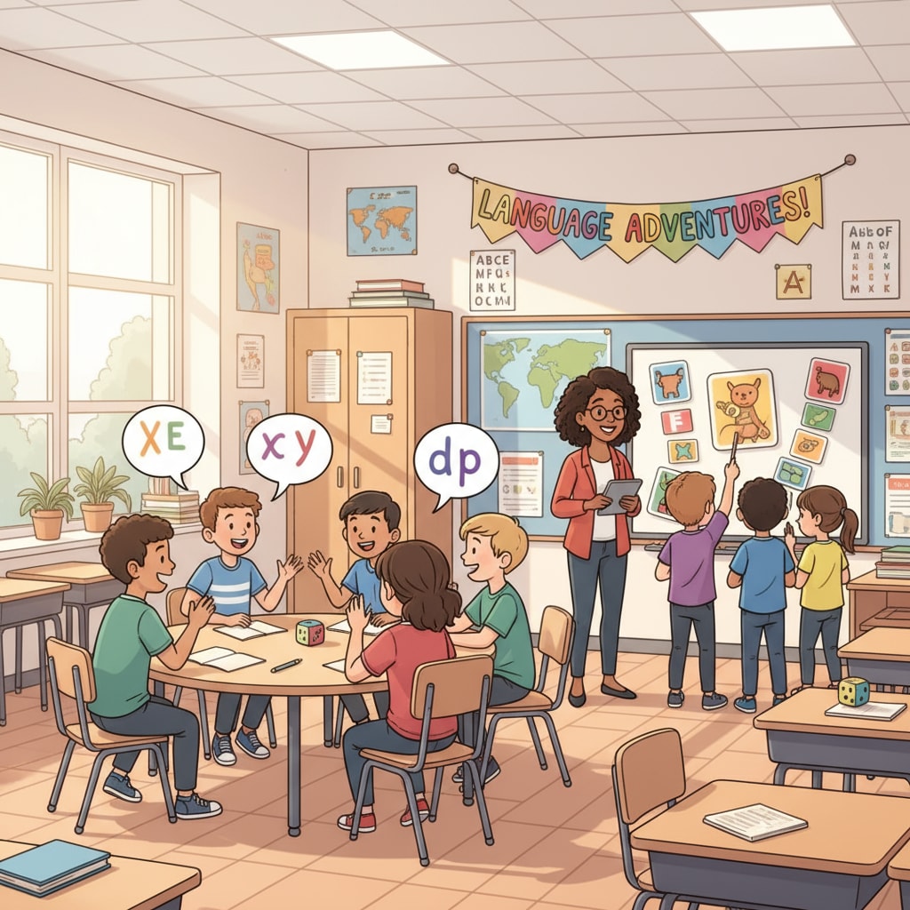 K12 language learning activities for knowledge and cultural exploration