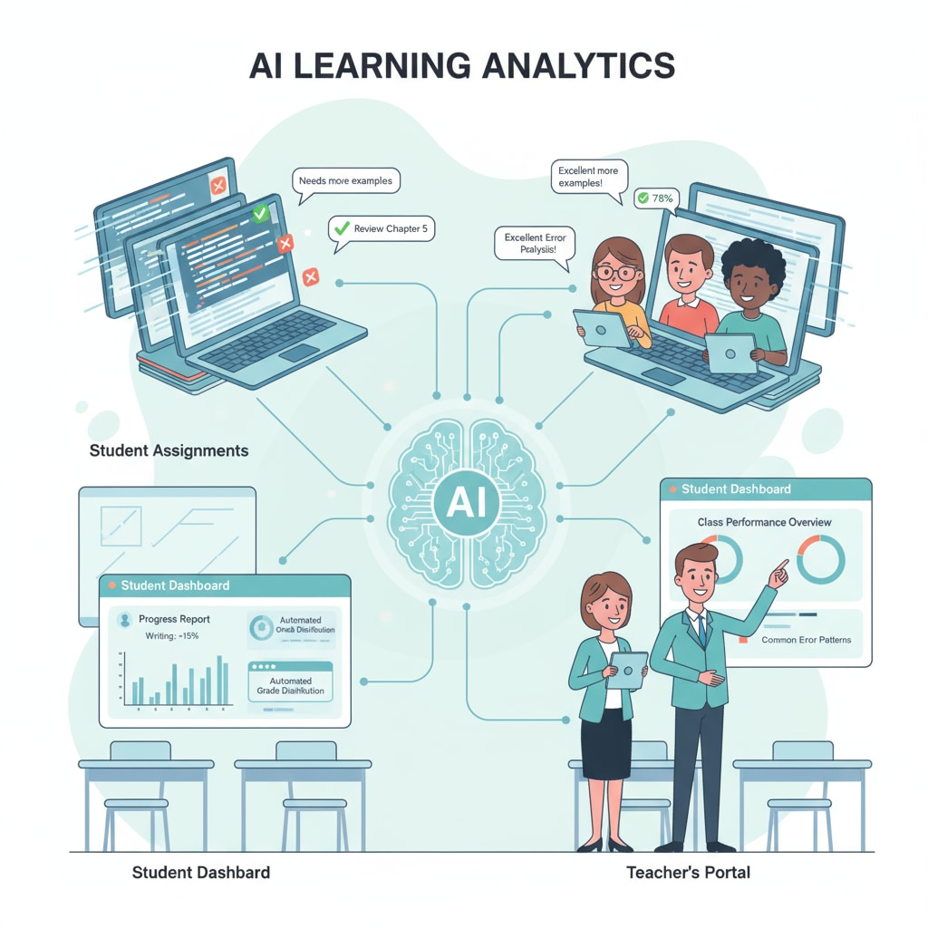 AI learning tool providing assessment and feedback in K12 education.