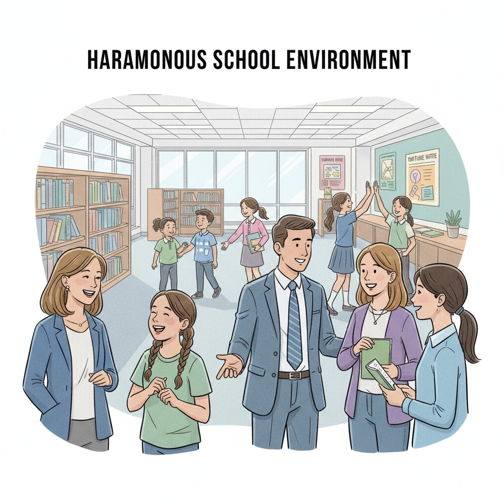 School counselors interacting with students in the education system