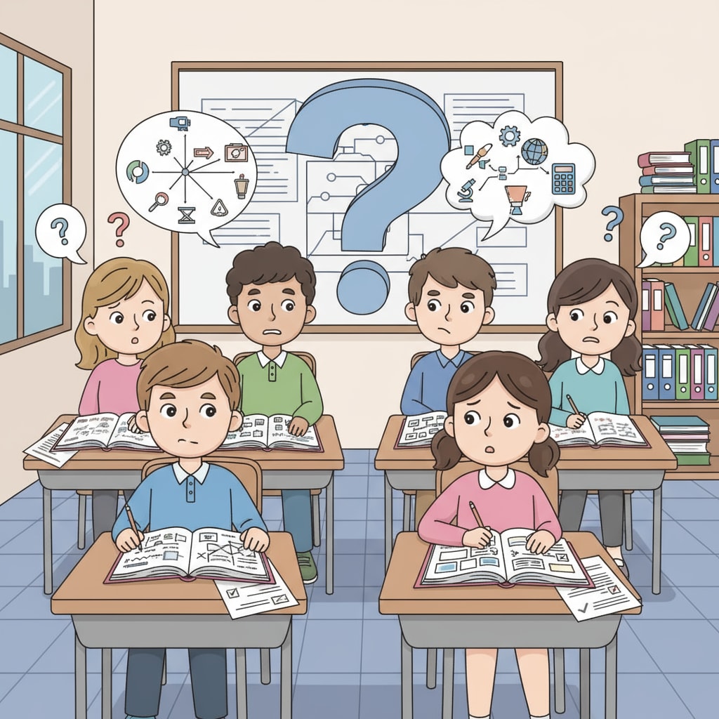 Students confused about educational choices amidst social pressures