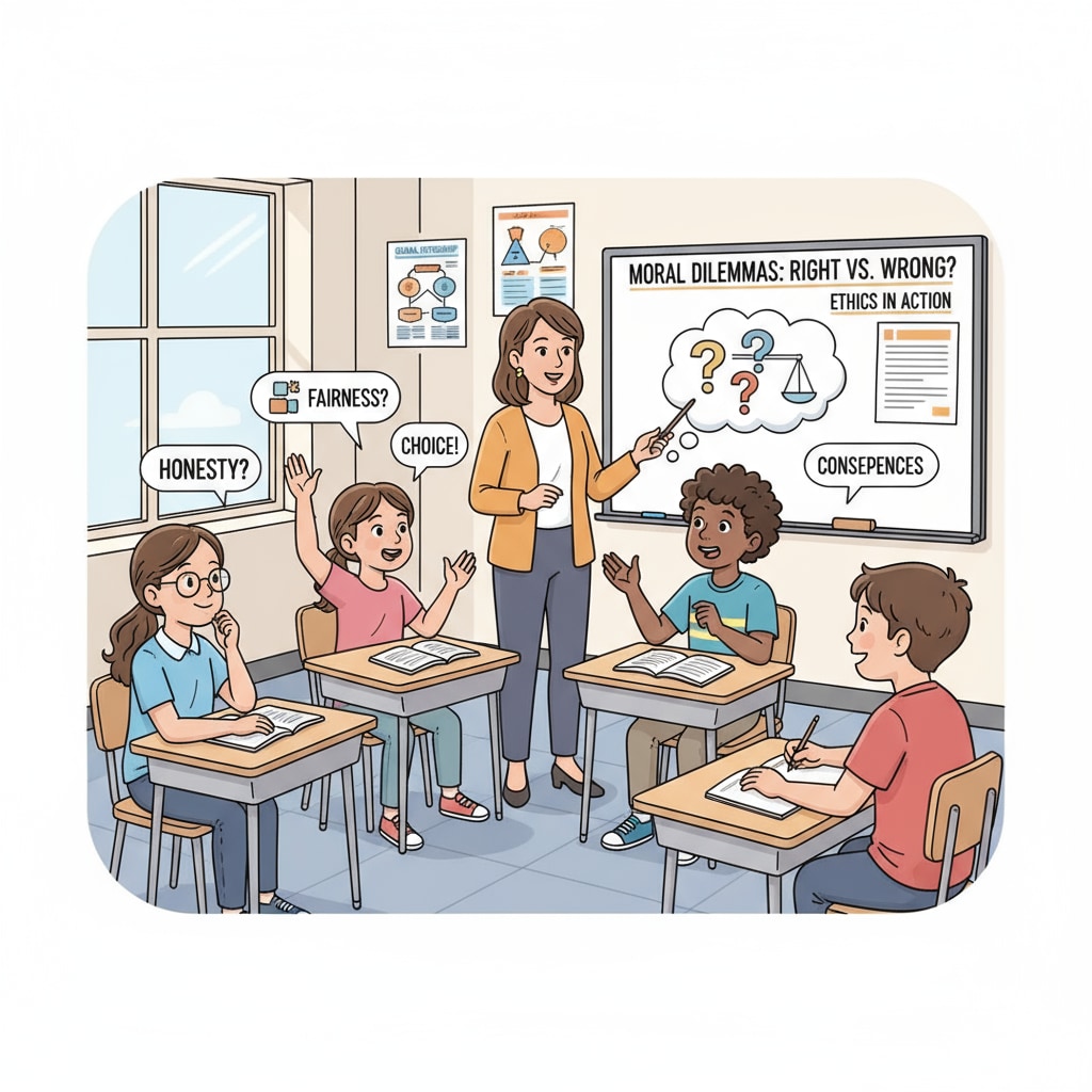 Classroom discussion on moral consensus, value divergences, and social norms