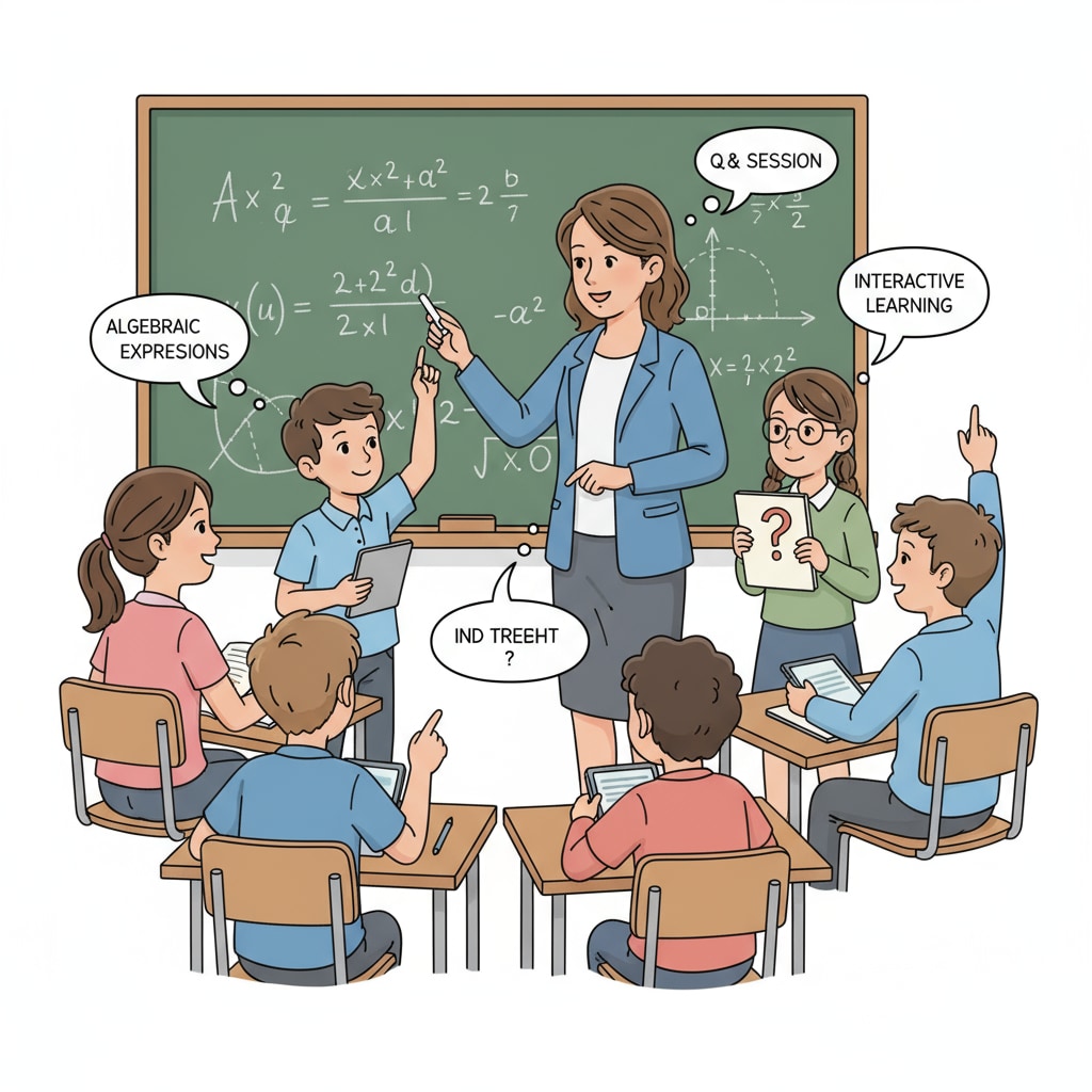 Teacher Answering Students' Math Questions in K12