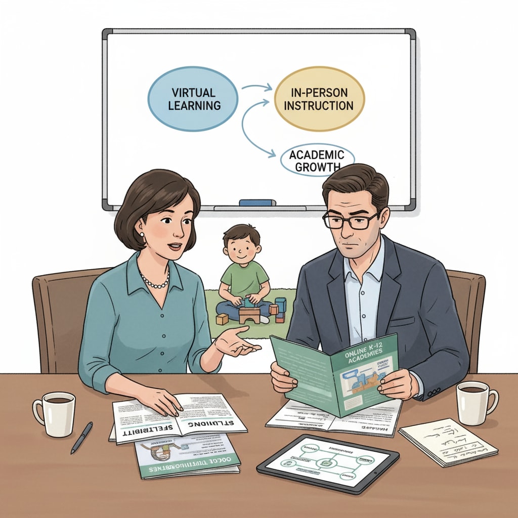 Parents considering online and offline K-12 tutoring options