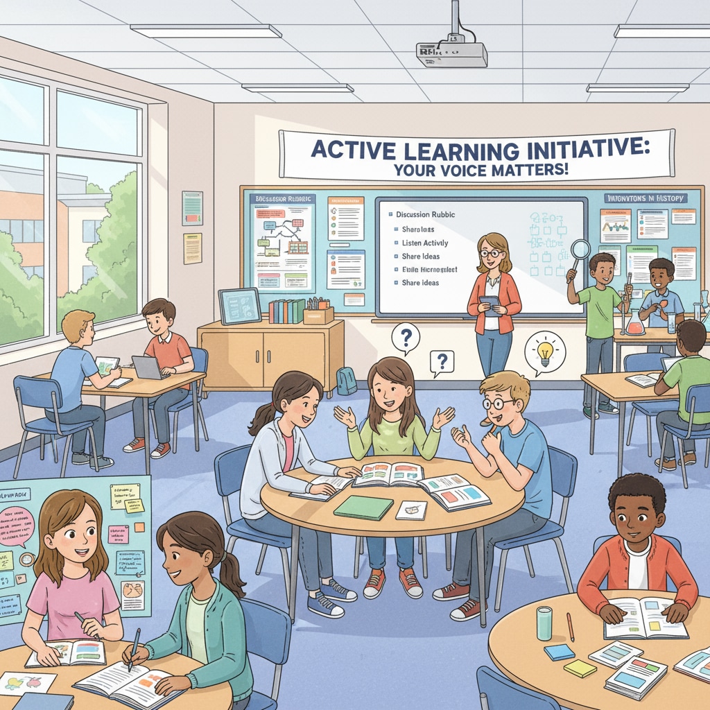 Classroom scene under the implementation effects of the New Education Policy (NEP) in K12 education