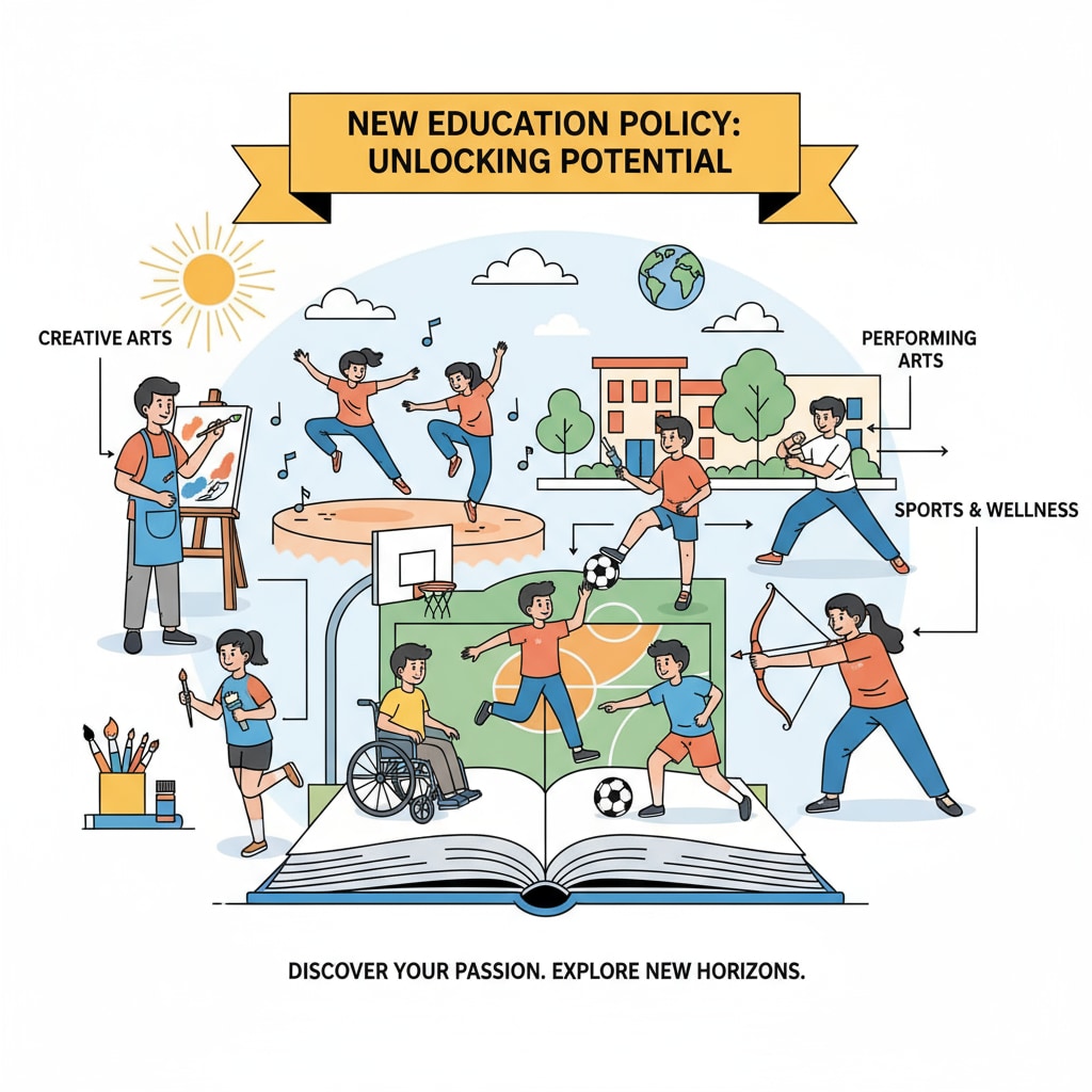 Students engaged in extracurricular activities as a result of the New Education Policy (NEP) implementation in K12 education