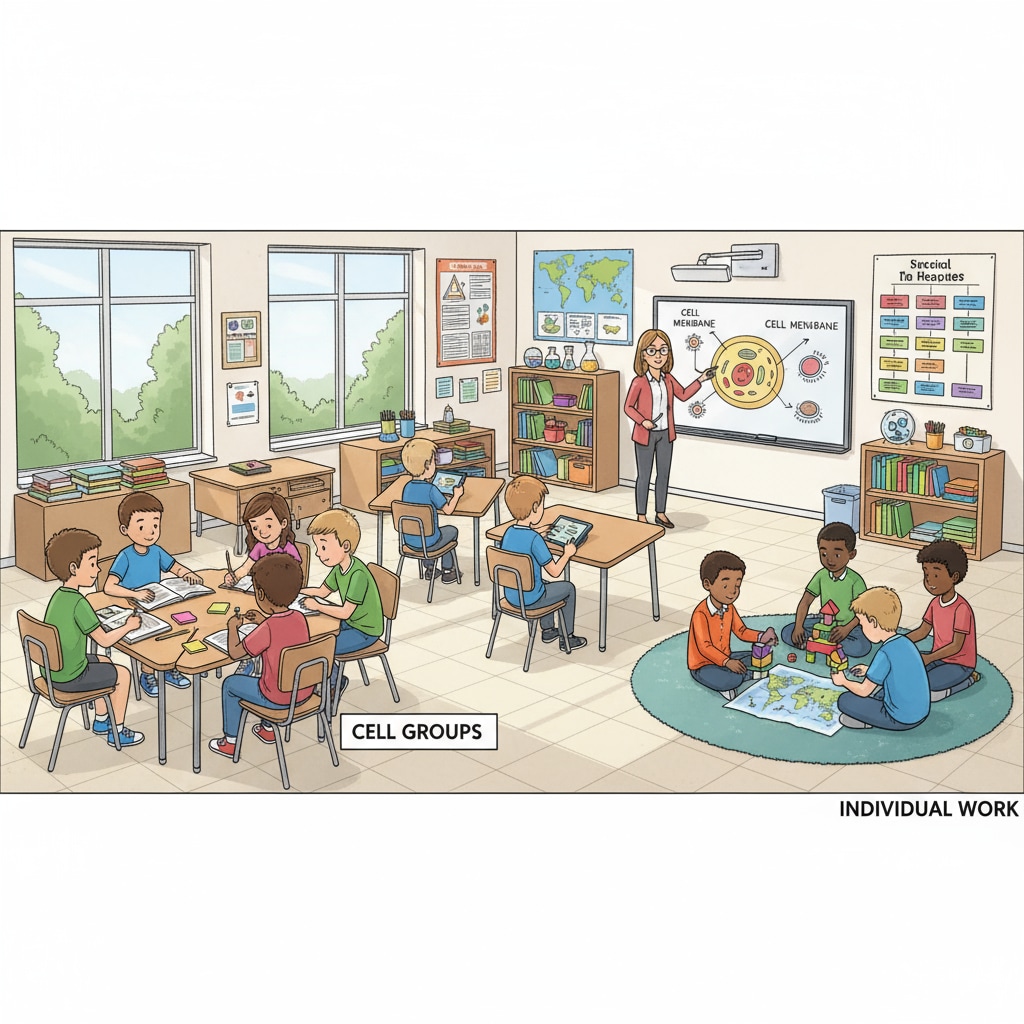 Classroom seating arrangements highlighting solitude preferences and social pressures