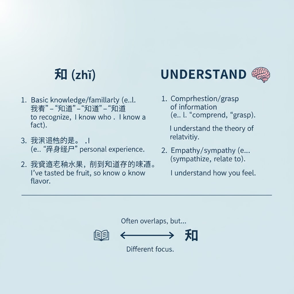 A comparison chart of the concepts of 