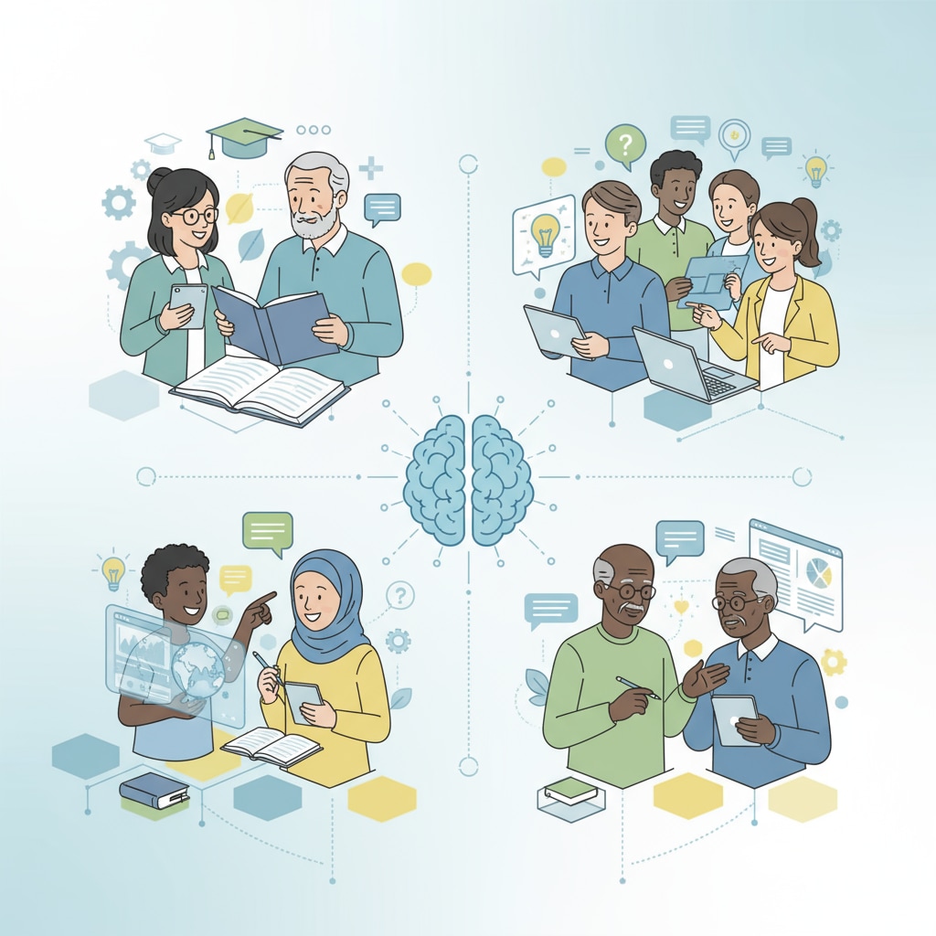 People collaborating on the uncensored learning social media platform