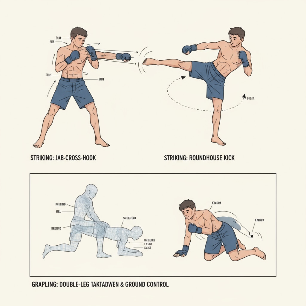 MMA fighter training as an extracurricular activity relevant to college applications