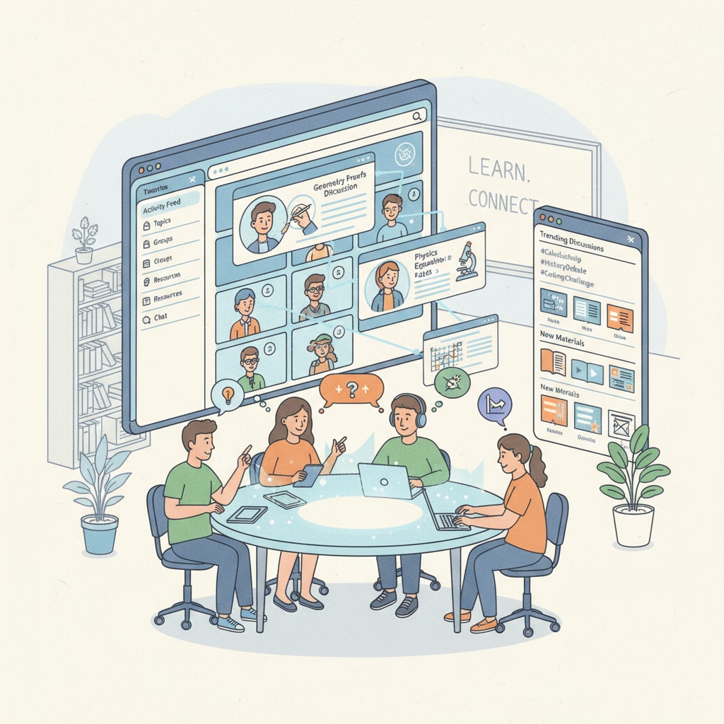 Uncensored social media learning platform facilitating student interaction