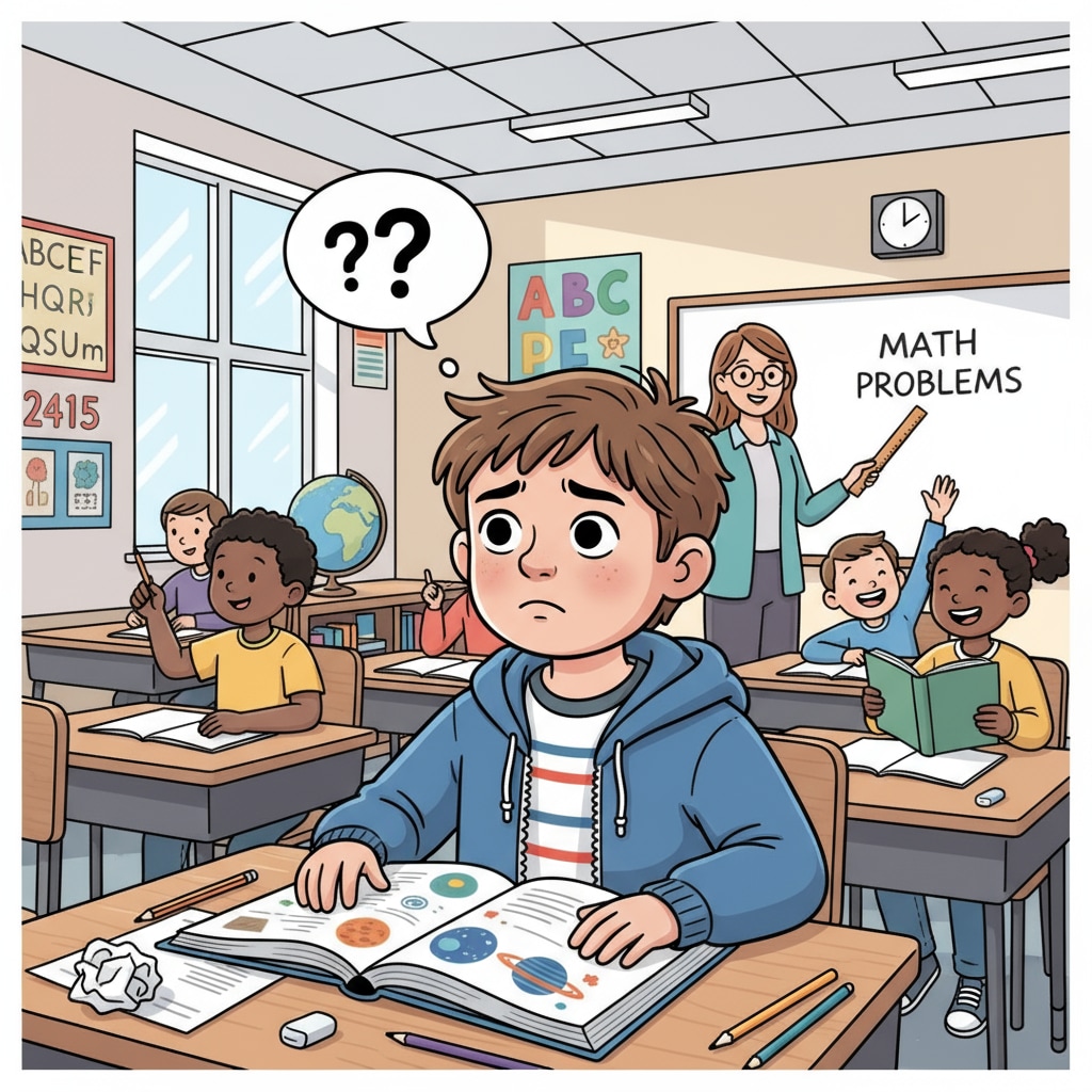 A highly gifted 2e child feeling lost during the transition to public school