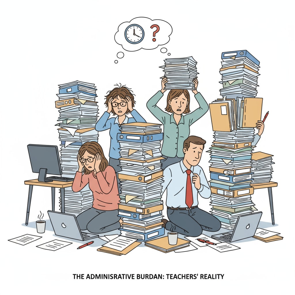 K12 teachers under the pressure of micro - management and heavy workload