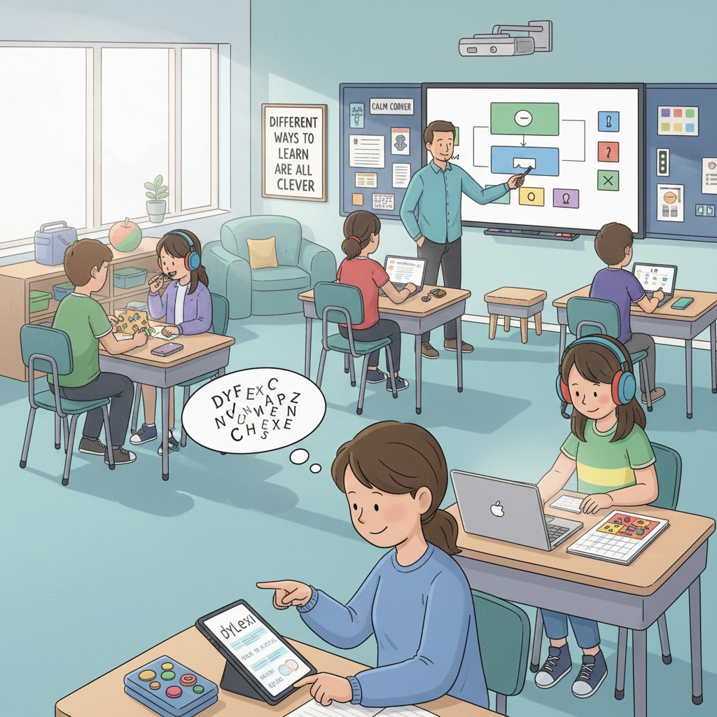Classroom scene from the 