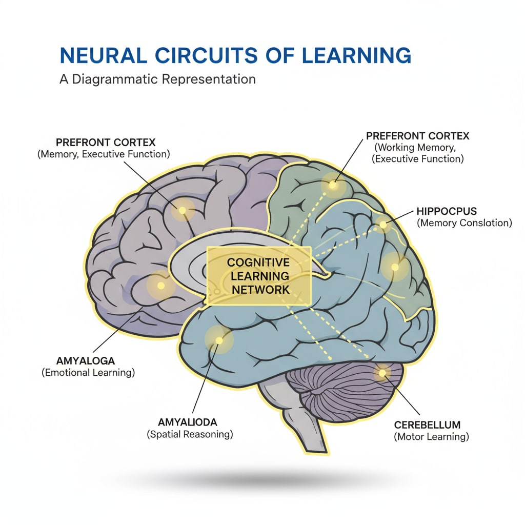 Brain areas related to cognitive barriers in learning, self-negation, and learning difficulties